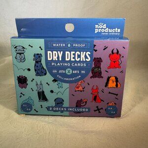 Nod Products Waterproof Dry Decks Playing Cards - JXTA Collaboration Dogs
